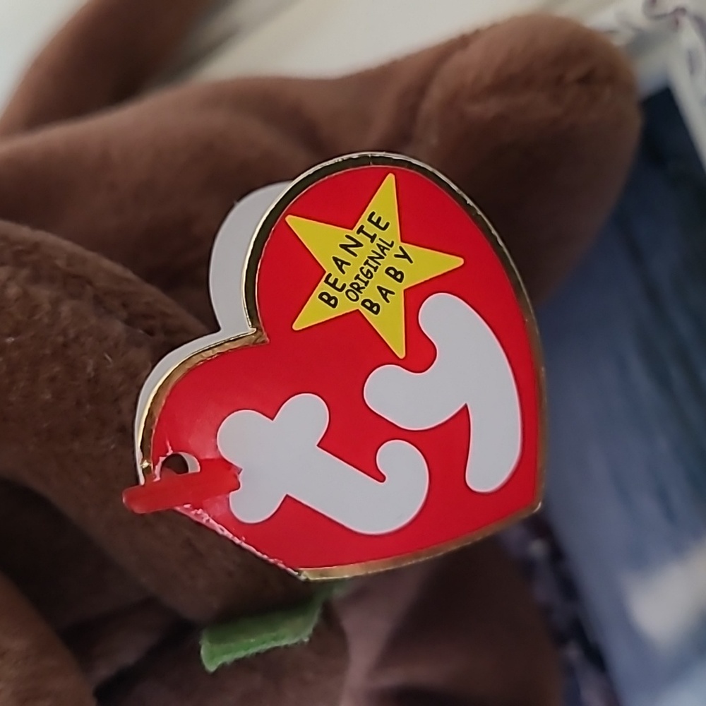 TY Beanie Baby Seaweed - Picture 3 of 5